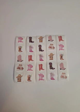 Roze cowboylaarsjes sluitstickers, état: Neuf sans étiquette, 1,00 €, 1,75 € Protection acheteurs (Pro) incluse