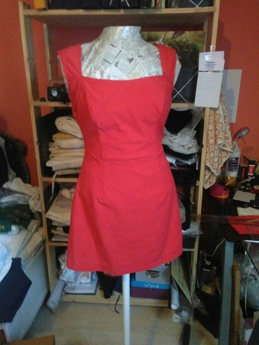 Petite robe rouge 1