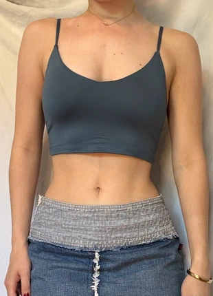 Blue top, marca: Stradivarius, estado: Muy bueno, tamaño: S / 36 / 8, 1,00 €, 1,75 € Protección al comprador incluida