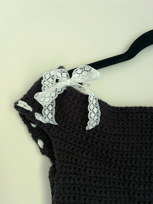 crochet coquette bow top 2