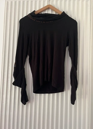 Top cop copine, assez épais, noir, avec des manches longues originales, brand: Cop Copine, condition: Very good, size: S / 36 / 8, €20.00, €21.70 includes Buyer Protection