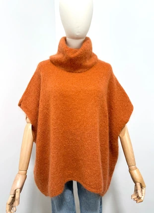 Pull mohair brique, état: Neuf avec étiquette, taille: Taille unique, 38,00 €, 40,60 € Protection acheteurs (Pro) incluse