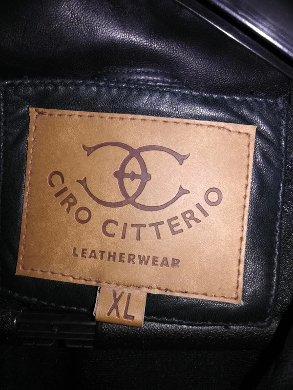 Men s ciro citterio leather coat XL Vinted