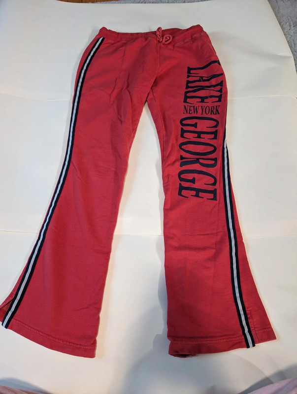 Lake George Red Sweatpants 2