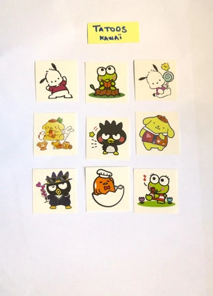 Tatouages Sanrio, marque: Sanrio, état: Neuf sans étiquette, taille: Taille unique, 2,20 €, 3,01 € Protection acheteurs incluse