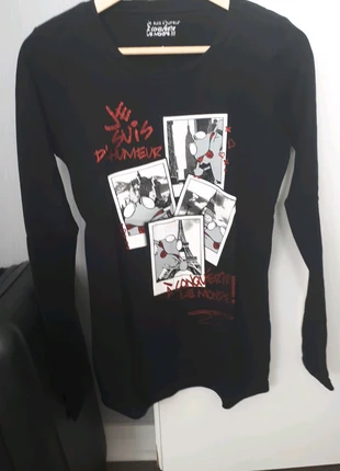 Haut coton manches longues noir, condition: Very good, size: M / 38 / 10, €5.00, €5.95 includes Buyer Protection