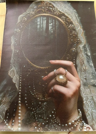 Affiche décorative le miroir Wicca 30cmX40cm, brand: Witch, condizioni: Ottime, €8.00, €9.10 include la Protezione acquisti Pro