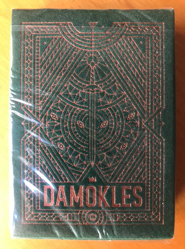 Damokles Ruinae - Playing Cards Deck - Thirdway Industries TWI - New & Sealed 1