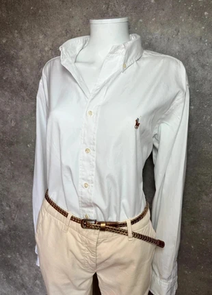 Chemise Ralph Lauren blanche cavalier premium, brand: Ralph Lauren, condition: Good, size: XXL / 44 / 16, €39.90, €42.60 includes Buyer Protection