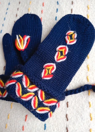 Guanti/muffole stile scandinavo 100% lana, marca: Lapponia, estado: Muito bom, tamanho: 8, €23.00, €24.85 inclui Proteção do Comprador