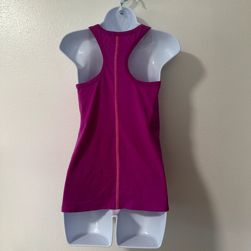 Danskin Yoga Top Namaste Athletic Sporty Athleisure Purple Pink Size Small 3