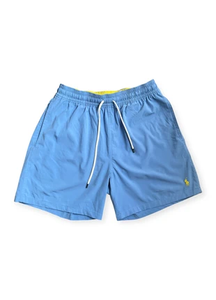 Short de Bain Ralph Lauren Bleu Clair Logo Brodé Jaune / Homme M, marque: Ralph Lauren, état: Bon état, taille: M, 39,90 €, 42,60 € Protection acheteurs incluse