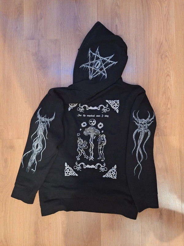 Inquisition hoodie bluza Rozmiar M black metal vintage vinted original 2