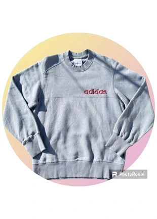 Hoodie Adidas Azul Grisáceo Vintage , merk: adidas, staat: Goed, maat: XS, € 30,00, € 32,20 inclusief Kopersbescherming