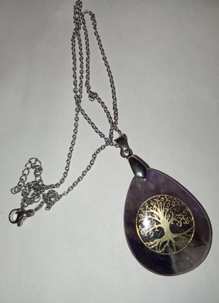 Collier améthyste arbre de vie, marke: Amethyste, zustand: Sehr gut, 5,00 €, 5,95 € beinhaltet Vinted-Käuferschutz Pro