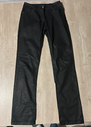 Pantalon Noir Voodoo Aspect Ciré - Taille 36, brand: Voodoo, condition: Good, size: S / 36 / 8, €3.00, €3.85 includes Buyer Protection