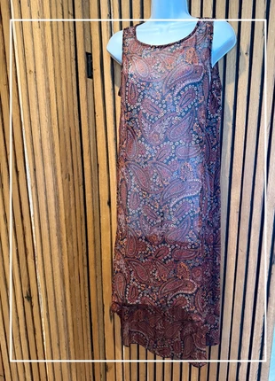 ! MNG Suit mouwloze maxi-jurk maat M met paisleyprint Uitverkoop Uitverkoop, merk: MNG, staat: Nieuw met prijskaartje, maat: M / 38 / 10, € 6,50, € 7,53 inclusief Kopersbescherming