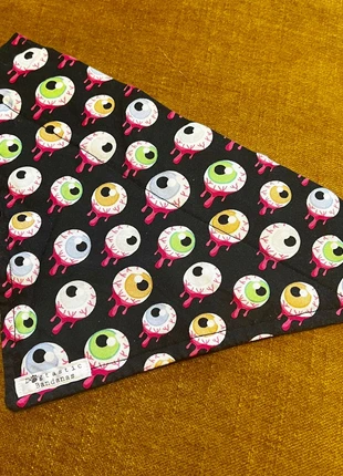 Halloween spooky eyeball dog bandana M/L, brand: dogtastic bandanas, condition: Like new, size: Other, £3.00, £3.85 includes Buyer Protection