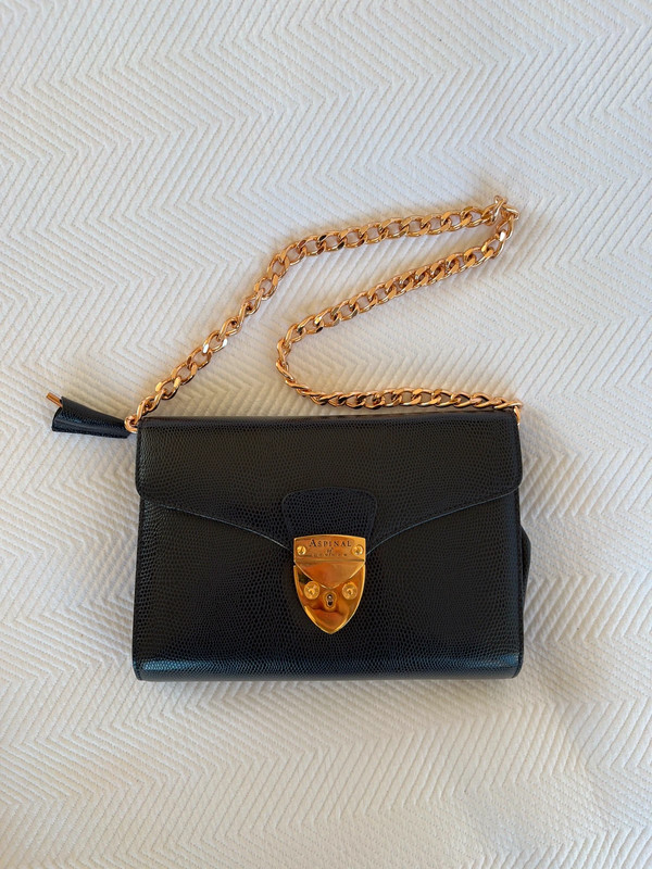 Aspinal clearance navy bag