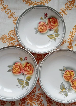 Digoin Sarreguemines Adèle 3 assiettescreuses , marque: Sarreguemines, état: Bon état, 30,00 €, 32,20 € Protection acheteurs incluse