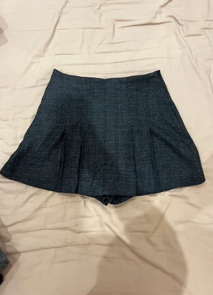 Jupe short grise à carreaux, brand: Zara, condition: New without tags, size: M / 38 / 10, €25.00, €26.95 includes Buyer Protection