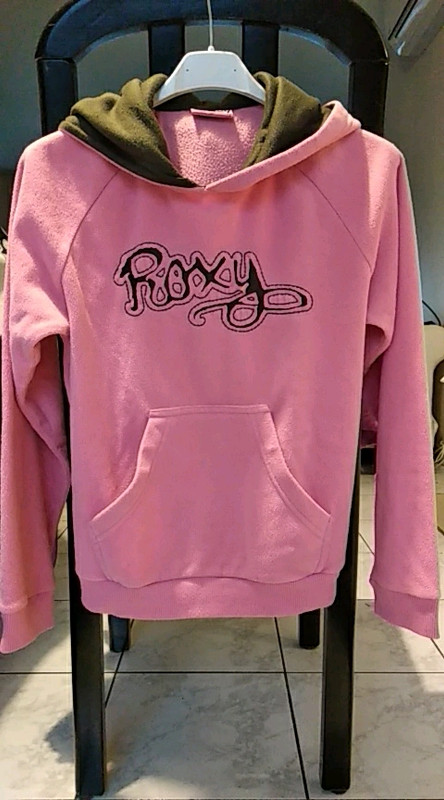 Sweatshirt à capuche Roxy rose 12 ans 1