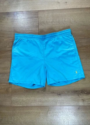 Maillot de bain Ralph Lauren Bleu Clair Logo Brodé Jaune XL, merk: Ralph Lauren, staat: Heel goed, maat: XL, € 29,90, € 32,10 inclusief Kopersbescherming Pro
