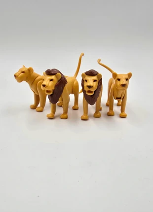 Figurine Animal Sauvage Zoo Nature Afrique Playmobil - Lot de 2 lions et 2 lionnes, brand: Playmobil, condition: Very good, size: One size, €6.50, €7.53 includes Buyer Protection Pro
