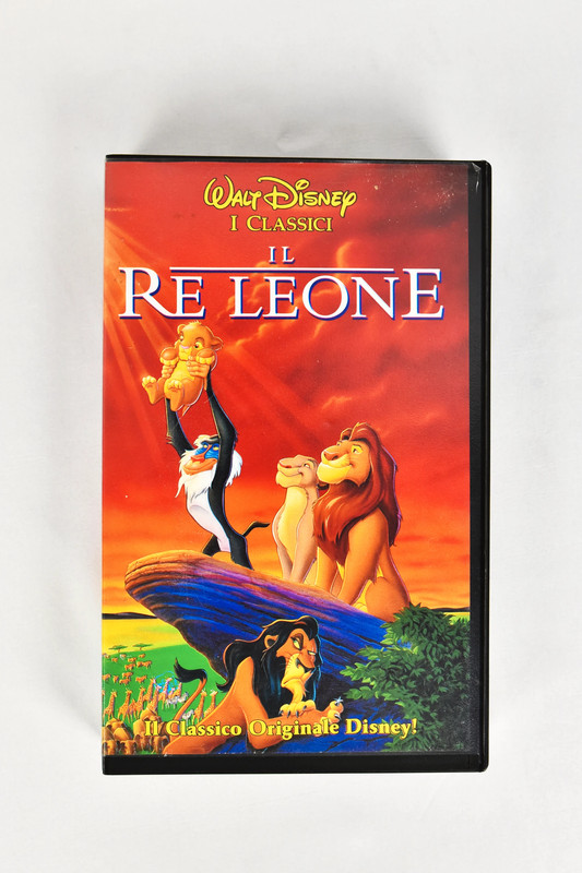 VHS "Il Re Leone" Walt Disney 1995 1