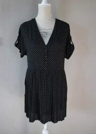 Robe élégante à pois - porter avec cardigan, brand: Teddy Smith, condizioni: Ottime, taglia: S / IT 40 / EU 36, €8.50, €9.63 include la Protezione acquisti