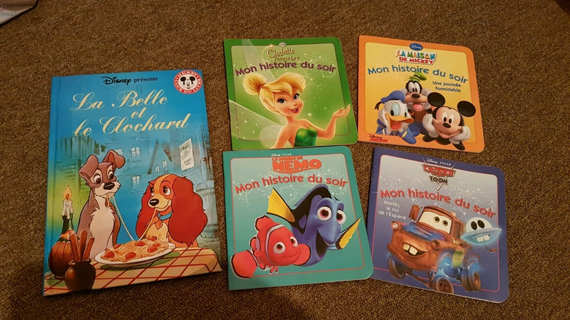 Lot livres enfant 4 ans et + - Disney