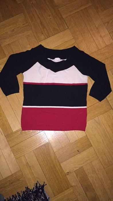 Pull tricolore Camaïeu taille 36 3