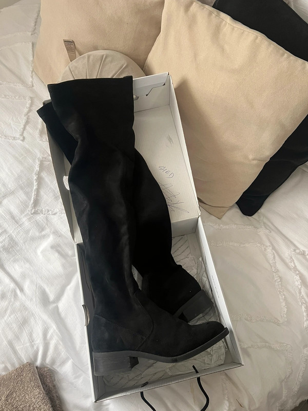 ALDO Black knee high boots - Vinted