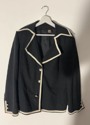 Blazer noir chic femme XL – élégant et tendance, brand: Madeleine, condition: New without tags, size: XXXL / 46 / 18, €20.00, €21.70 includes Buyer Protection