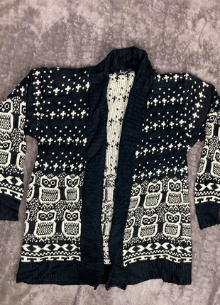 Gilet à motifs Chouette Ethnic Vintage, marque: Vintage Dressing, état: Bon état, taille: L / 40 / 12, 10,00 €, 11,20 € Protection acheteurs (Pro) incluse