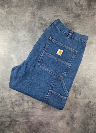 Jeans Carhartt Double knee coupe droite taille 34×32, marque: Carhartt, état: Très bon état, taille: L, 44,90 €, 47,85 € Protection acheteurs (Pro) incluse