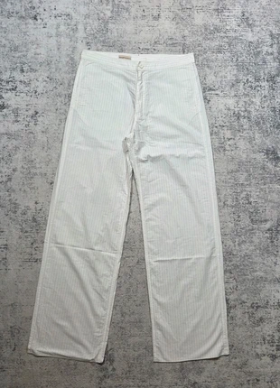 👖 Pantalon Emporio Armani Homme W37 L37 (Taille 56 XL) Blanc Rayures Vintage, brand: Emporio Armani, condizioni: Ottime, taglia: XL, €64.99, €68.94 include la Protezione acquisti Pro