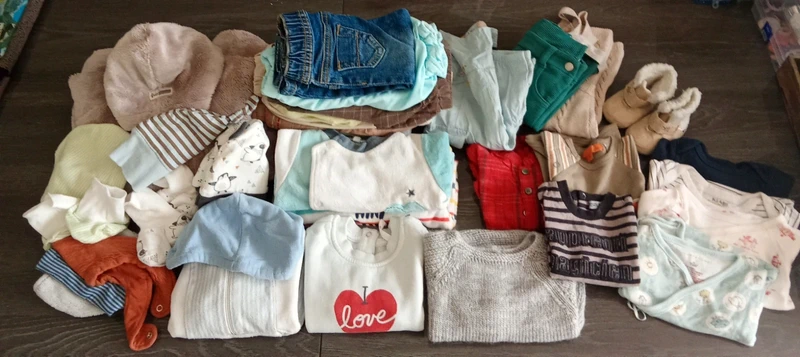Lot vêtements garçon 1/3 mois automne hiver - photo numéro 5