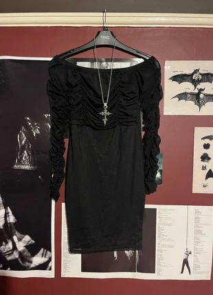 gothic off-shoulder dress, brand: Alternative, condition: Very good, size: S / 8, £6.00, £7.00 includes Buyer Protection