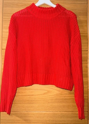 Jersey de punto rojo H&M - Mujer -Talla S, marca: H&M, estado: Muito bom, tamanho: S / 36 / 8, €3.00, €3.85 inclui Proteção do Comprador