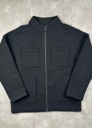 Veste COS style cardigan en laine noir fermeture éclair col rond 4 poches taille S A20, marque: COS, état: Très bon état, taille: S / 36 / 8, 95,00 €, 100,45 € Protection acheteurs incluse