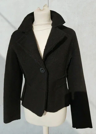 Veste italienne laine noir cintrée T38 - Très bon état, condition: Very good, size: M / 38 / 10, €10.00, €11.20 includes Buyer Protection