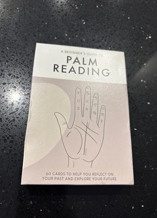 Beginner’s Guide to Palm Reading – 60 Card Deck, brand: Professor Puzzle, condition: Very good, £1.50, £2.28 includes Buyer Protection