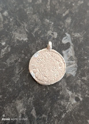 Vintage silver tone coin style disc talisman amulet pendant charm, brand: Vintage, condition: Good, £3.99, £4.89 includes Buyer Protection Pro