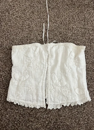 Kimchi Blue White Corset, brand: kimichi Blue, condition: Very good, size: L / UK 16-18, £7.00, £8.05 includes Buyer Protection