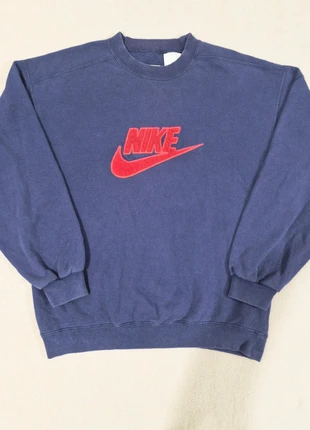 Sweat shirt violet logo rouge brodé Nike Vintage _ Taille M, marca: Nike, estado: Muy bueno, tamaño: M, 24,90 €, 26,85 € Protección al comprador Pro incluida
