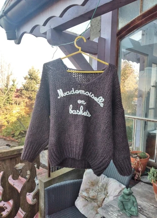 Joli pull marron, marque: ne sais pas, état: Très bon état, taille: L / 40 / 12, 13,00 €, 14,35 € Protection acheteurs incluse