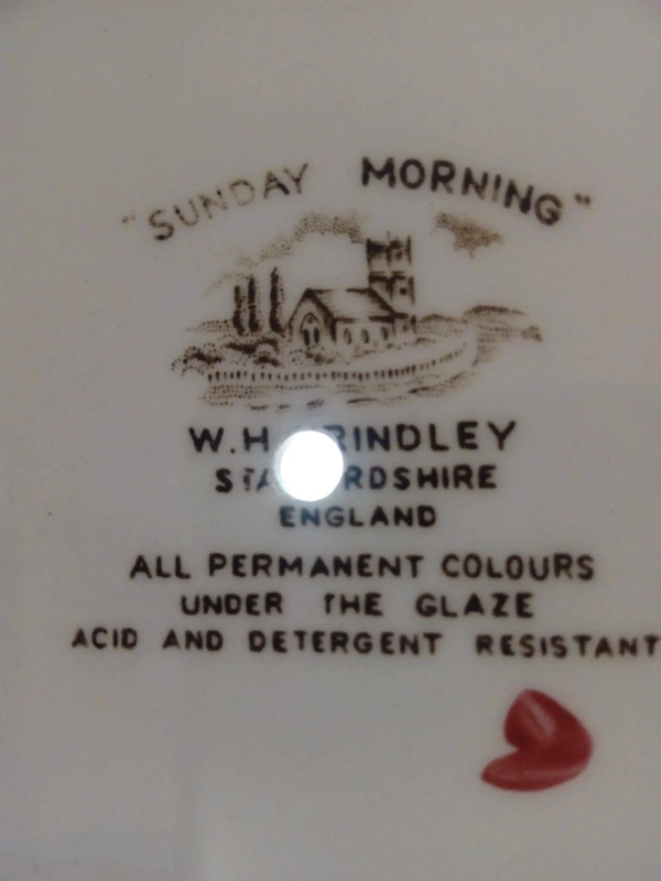 W.H. Grindley - Staffordshire England 2