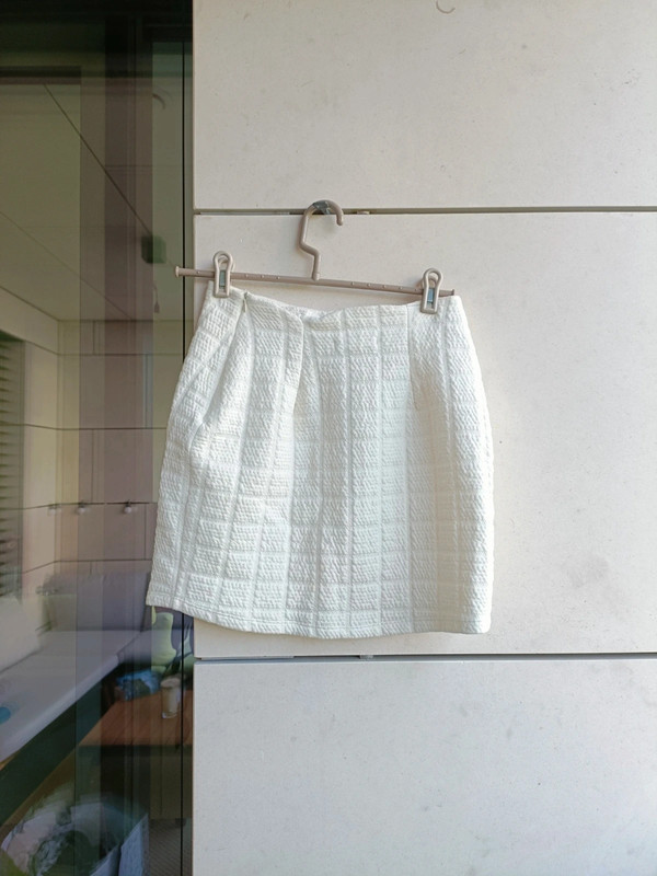 White miniskirt 1