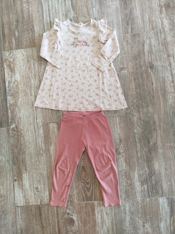 Pyjama en coton 2 pièces fille sergent major 4 ans